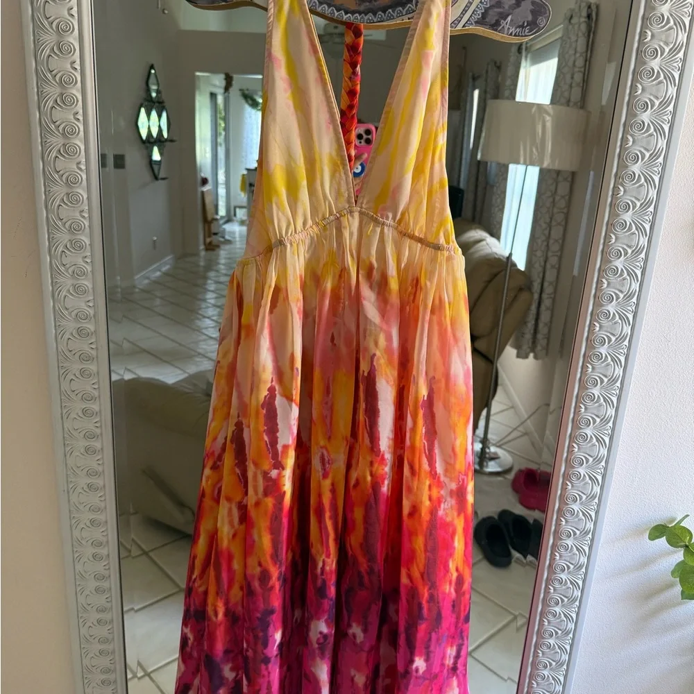 Anthropologie Multicolor Maxi Dress - Picture 1 of 6